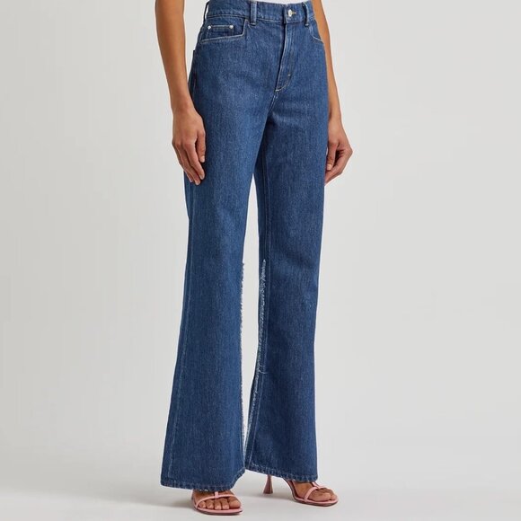 Wandler "Daisy" Jeans in Dark Blue, size 26 - Picture 1 of 13